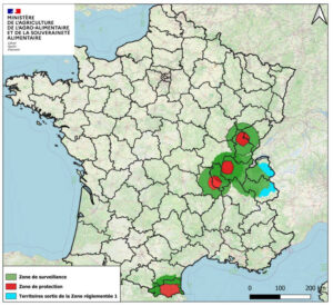 Nuevos focos en Girona y en el sur de Francia obligan a ampliar el radio de protección contra la dermatosis nodular contagiosa