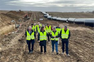 La modernización del regadío del Bajo Carrión ejecutada al 42 %